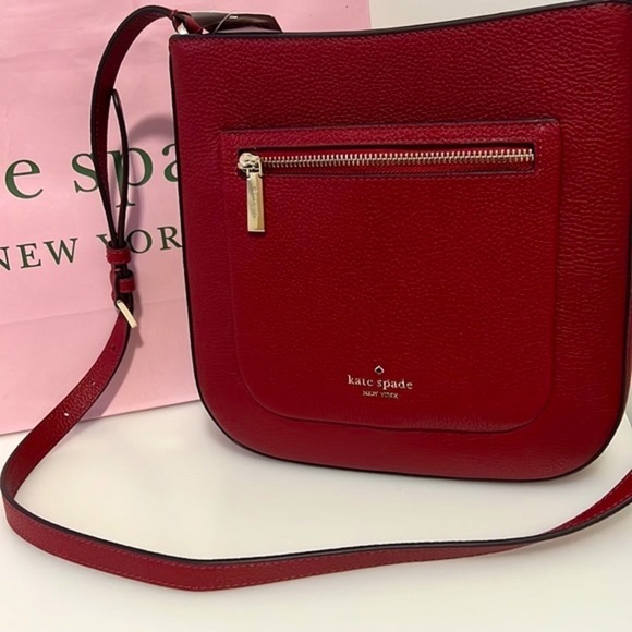 Kate ♠️ Spade like New Red Crossbody Bag - Picture 1 of 8